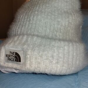 The North Face Soft Cream Knit Beanie